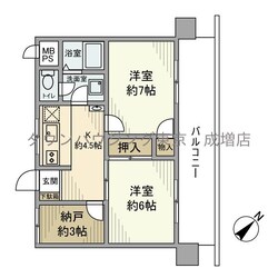 ダイアパレス西台の物件間取画像